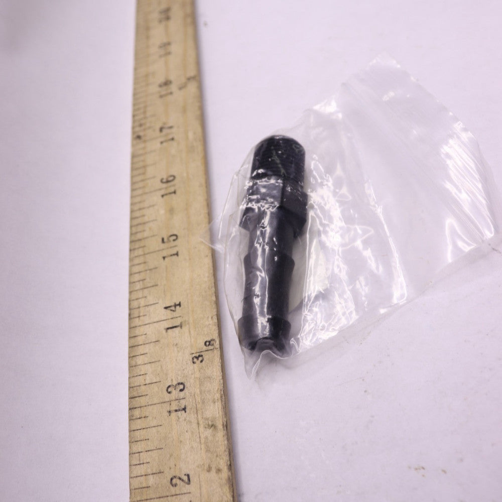 Hose Barbed Fitting Polypropylene Black 1/2" x 3/8" 3DTN6