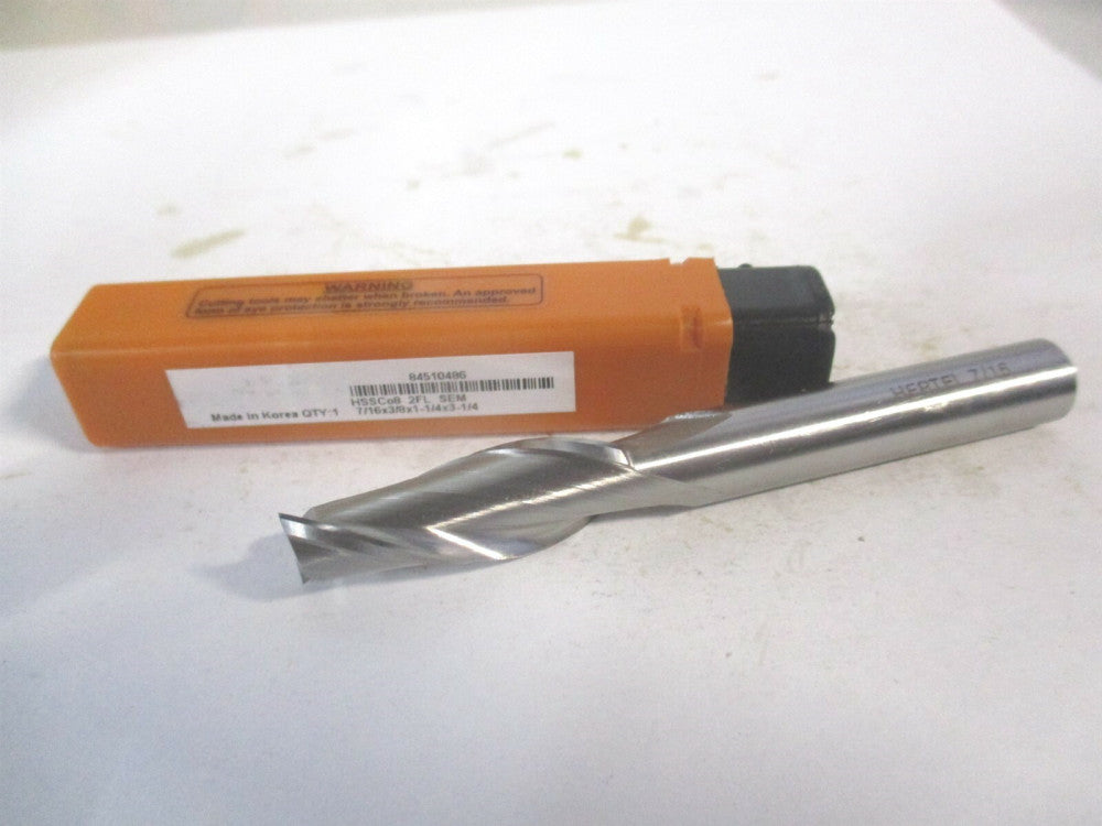 (GG030026) 13/32" x 13/16" x 3/8" x 2-1/2" OAL 4 Flute Cobalt Square End Mill 