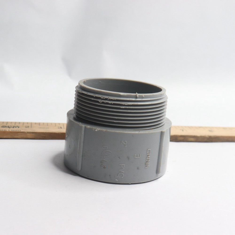 Threaded Conduit Adapter PVC 2"