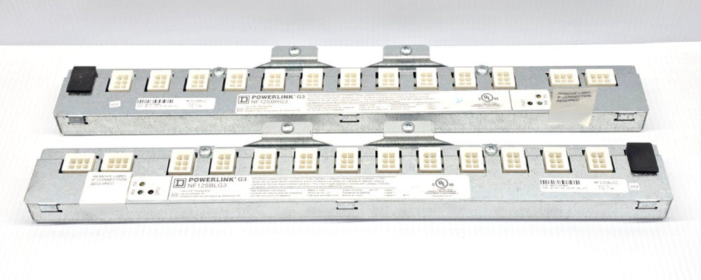 New Square D Powerlink G3 Control Bus Set 12 Circuit NF12SBLG3 & NF12SBRG3