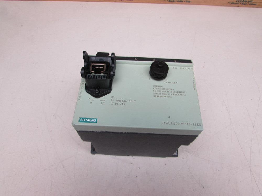 SIEMENS SCALANCE , 6GK5746-1ST00-2AB6, ETHERNET MODULE GOOD TAKEOUT MAKE OFFER! 