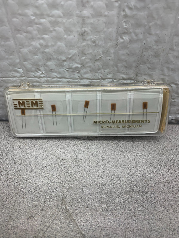 NEW PACK OF 5 MICRO-MEASUREMENTS PRECISION STRAIN GAGES FWA-03