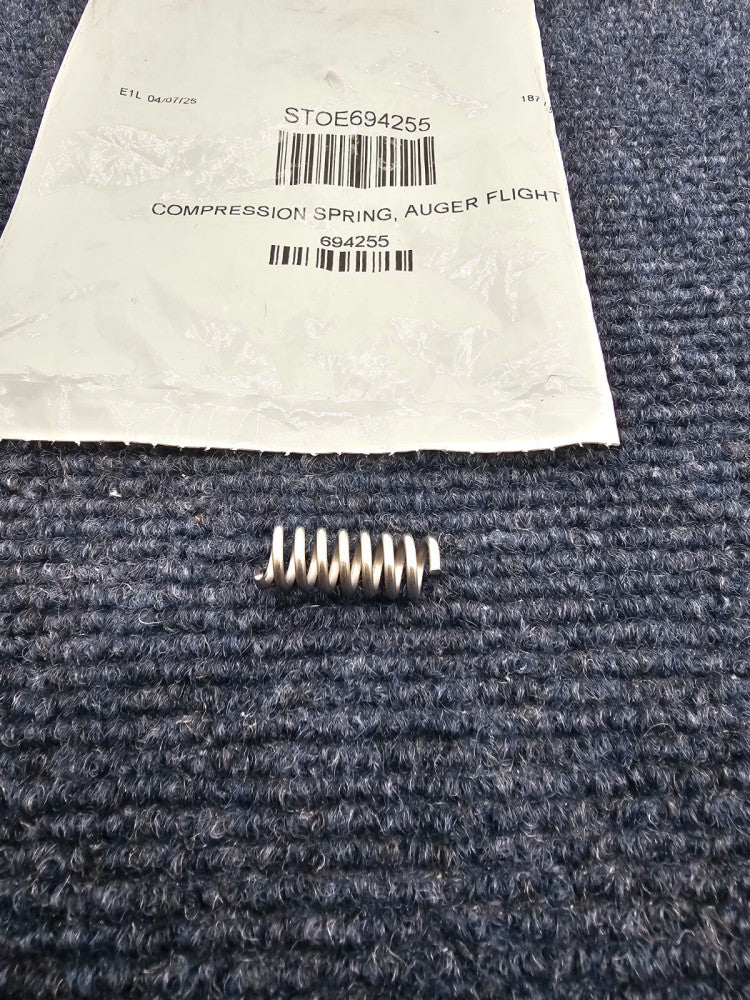 (QTY 3) STOE694255 Compression Springs, Auger Flight 694255 fits Stoelting