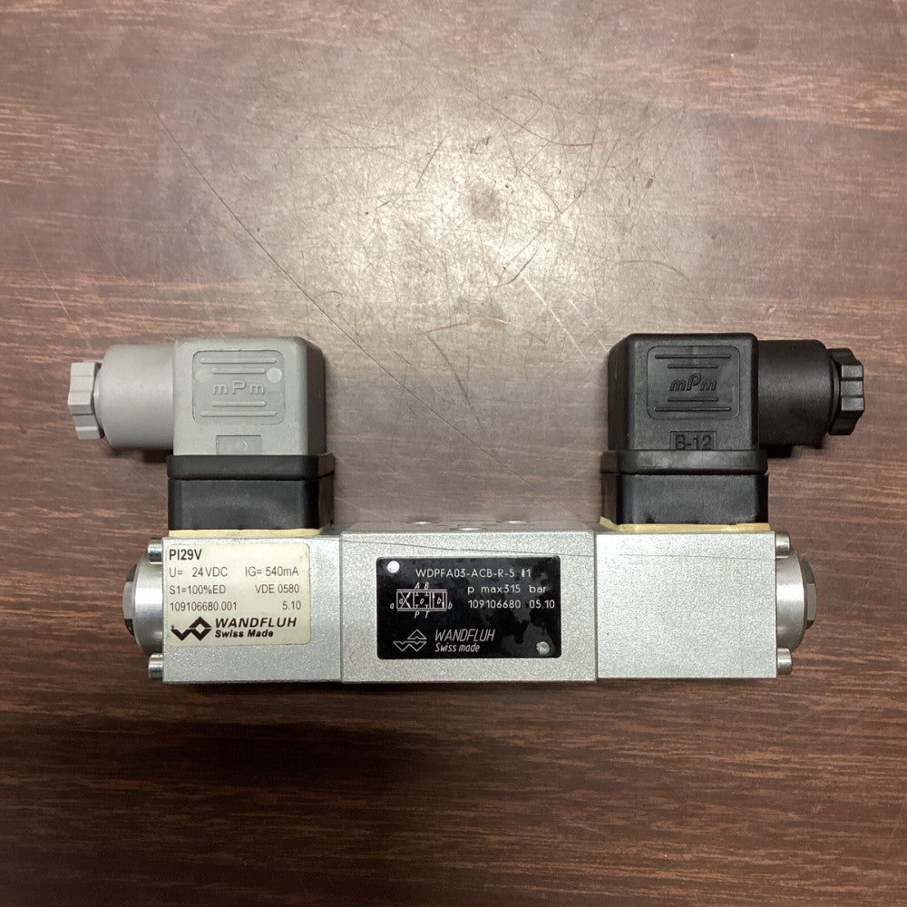Wandfluh WDPFA03-ACB-R-5 Solenoid Hydraulic Control Valve