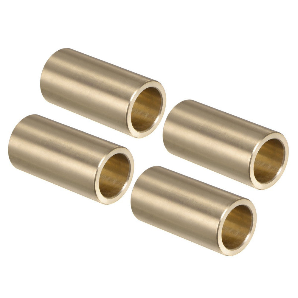 4PCS 3/4" x 1" x 2" Sleeve Bearings Wrapped Oilless Bushings Cast Brass