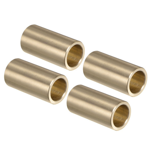4PCS 3/4" x 1" x 2" Sleeve Bearings Wrapped Oilless Bushings Cast Brass