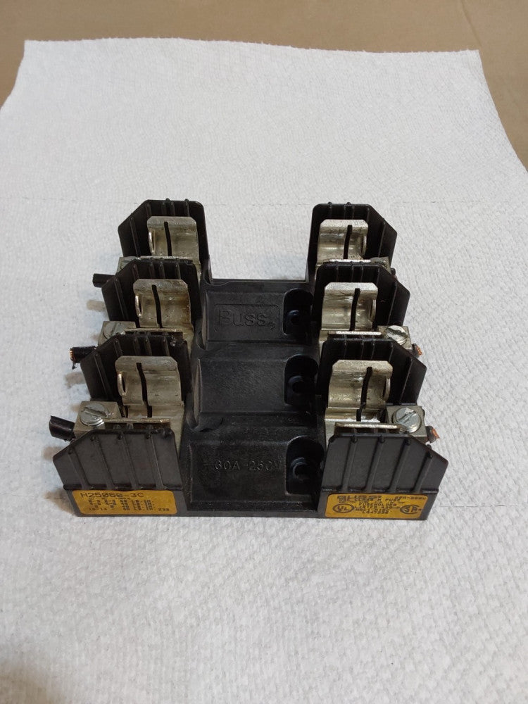Buss H25060-3C 250v-60A Fuse Holder