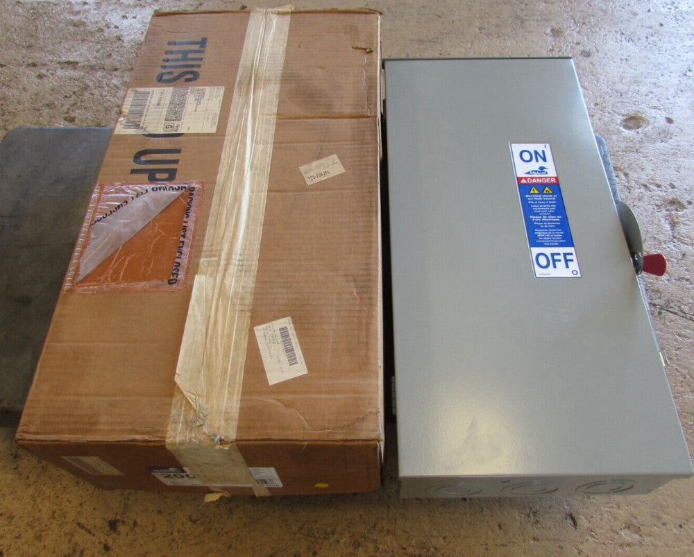 MIDWEST ELECTRIC MGU324R ENCLOSED SAFETY SWITCH ,3P/200A/240V, NEW!MAKE OFFER!
