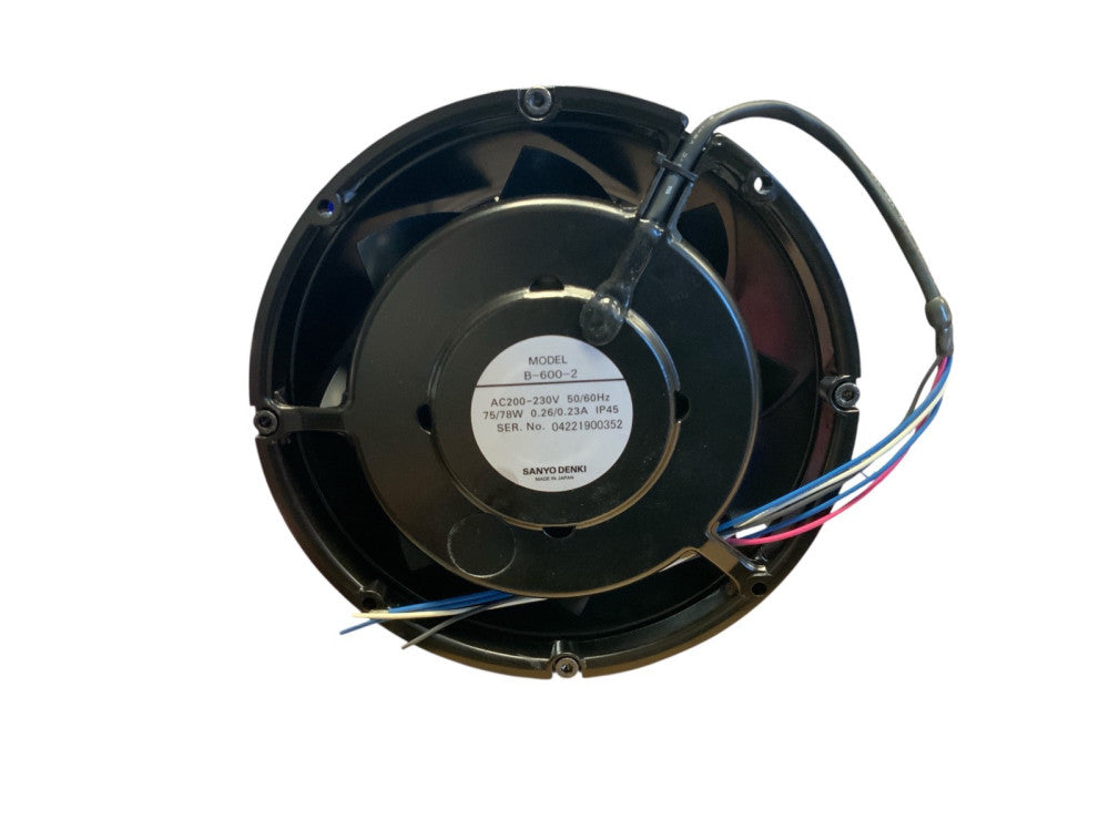 Sanyo Denki Cooling Fan B-600-2 AC200-230V 75/78W 0.26A/0.23A 50/60Hz IP45