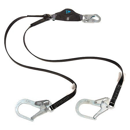 Msa Safety 10207251 V-Series(Tm) Anti-Corrosion Shock-Absorbing Lanyard, Snap