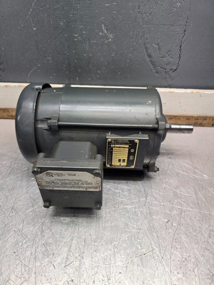 BALDOR M7014T 1HP HAZARDOUS LOCATION MOTOR 208-230/460V 1725RPM 143T 3PH NEW