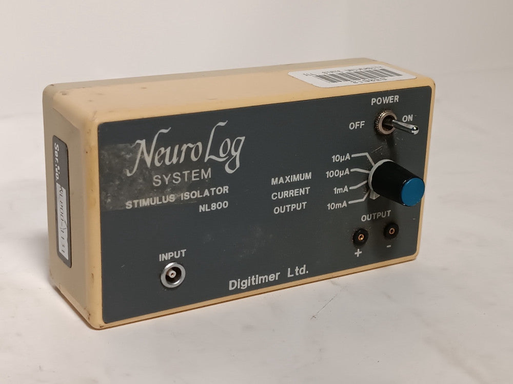 Lot of 4 Digitimer Ltd. Model NL800 Neuro Log System Stimulus Isolator, as shown