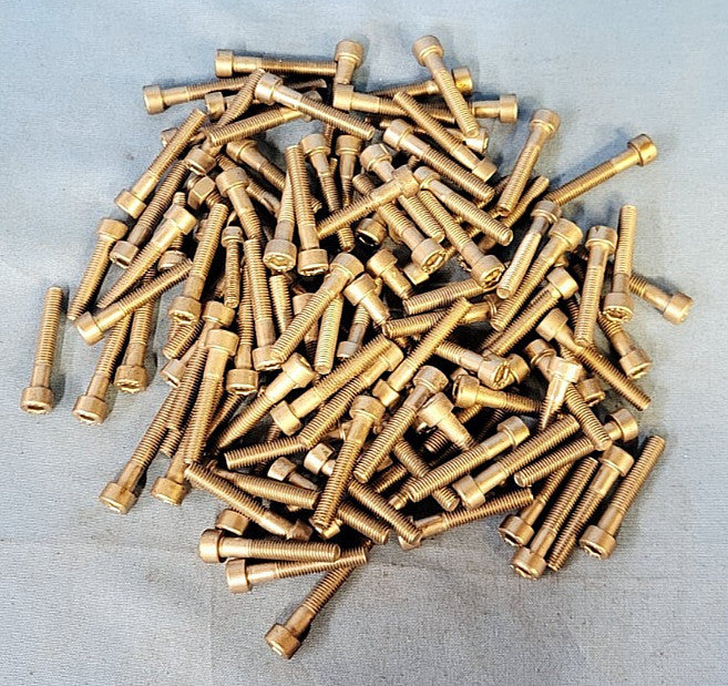 SOCKET HEAD CAP SCREW M5-0.8 X 30MM STAINLESS STEEL (LOT OF 110)