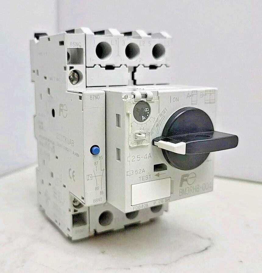 Fuji Electric BM3RHB-004 Manual Motor Starter 2.5-4A 690V With BZ0TKUAB Contact