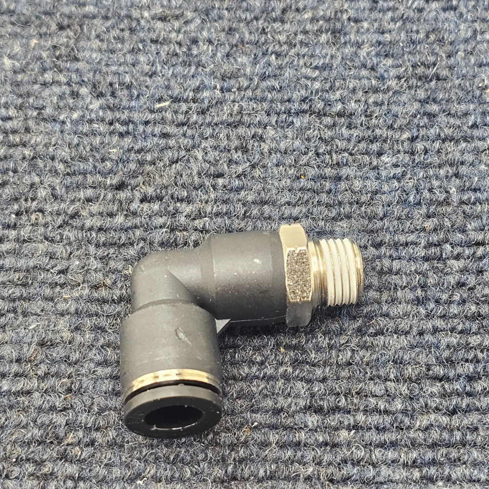 (10 PIECES) Jienk Pneumatic Male Elbows 3/8" Tube OD x 1/4" NPT Thread