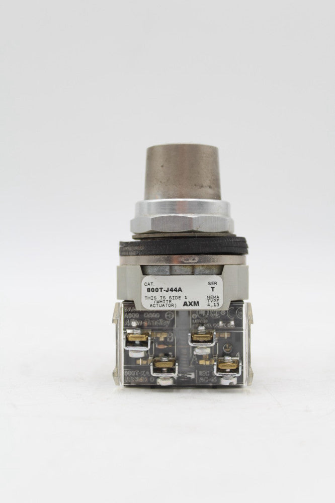 Allen-Bradley 800T-J44A 3-Position Keyed Selector Switch *No Key