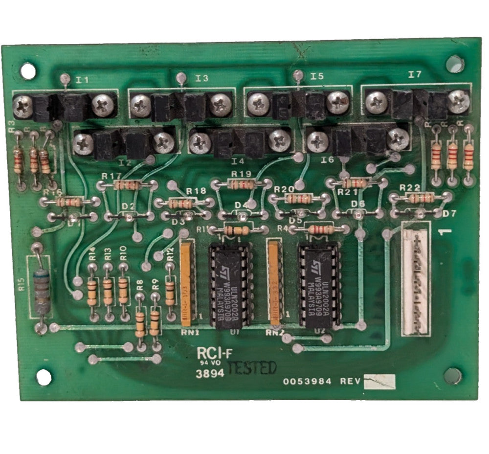 RCI-F 0053984 industrial pcb control power circuit board assembly, 94 V0, 3894