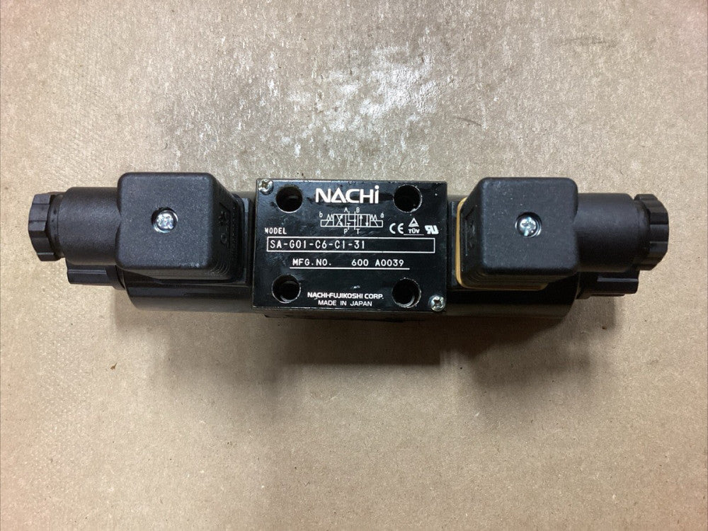 NACHI SA-G01-C6-C1-31 SOLENOID VALVE SAG01C6C131 Z20