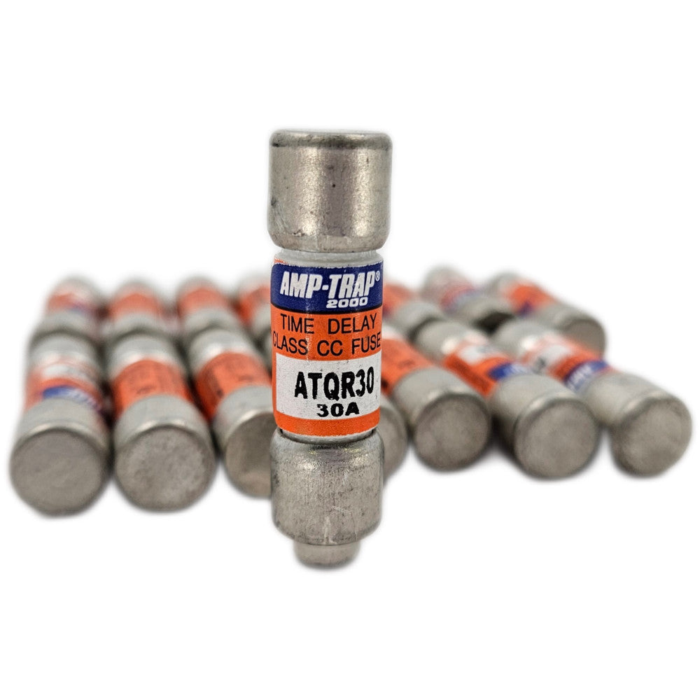 Ferraz Shawmut ATQR30 LOT OF 16 Amp-Trap 600V 30A Time Delay Fuse