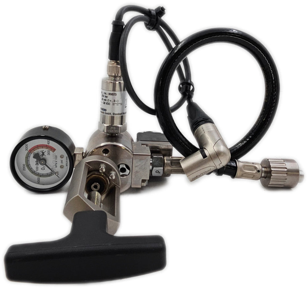Drägerwerk 8603705 Pressure Oxygen Reducer Gauge- Used