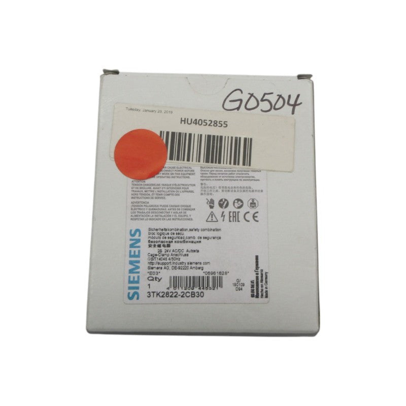 SIEMENS 3TK2822-2CB30 24VAC NSMP