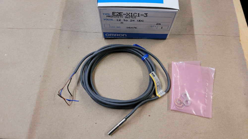 Omron E2E-X1C1-3 Proximity Switch 12 To 24 VDC NPN NO