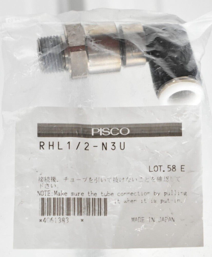 PISCO RHL1/2-N3U HIGH ROTARY JOINT ELBOW NEW