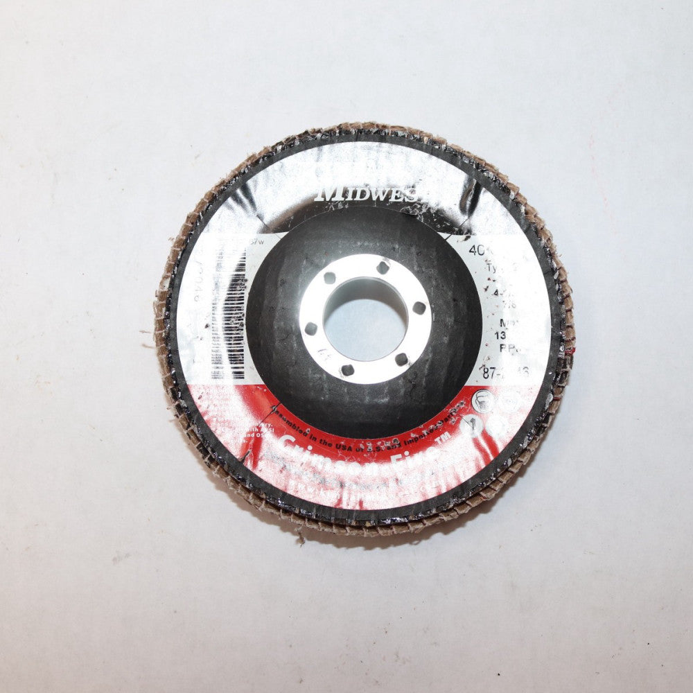 Kimball Midwest Flap Disc Type 29 40-Grit 7" x 5/8"-11 87-2046