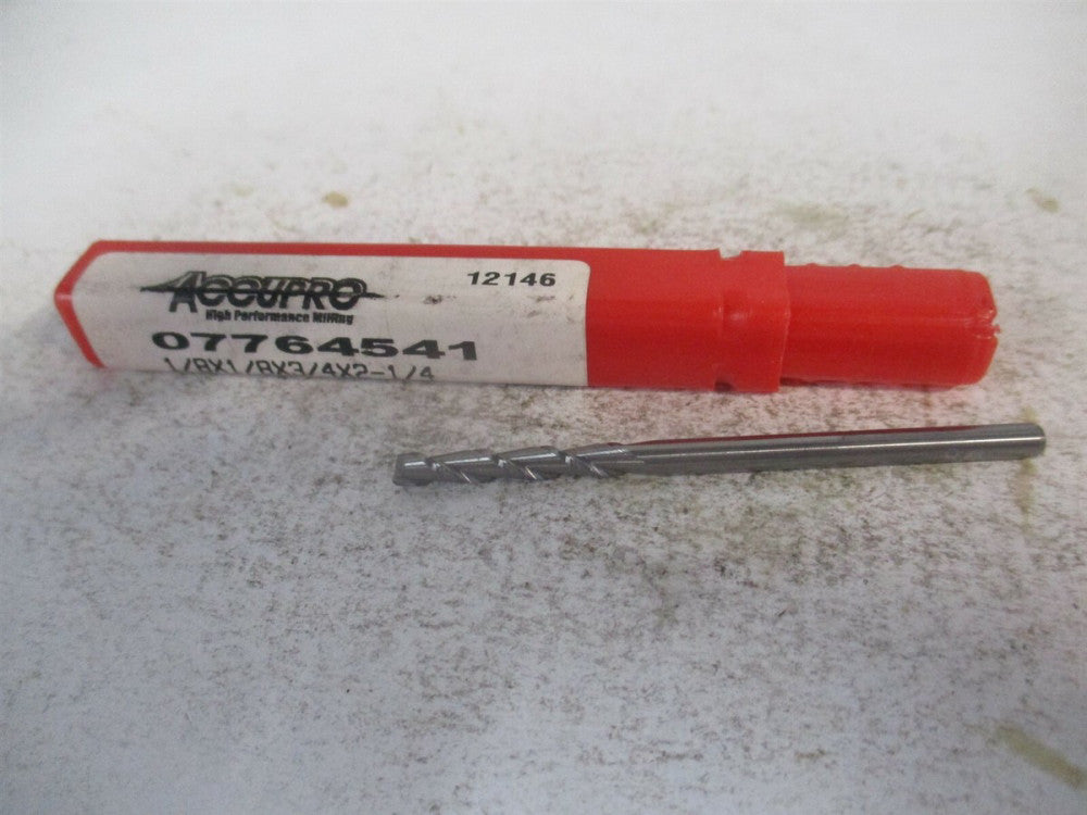 (12181713) 1/8" x 3/4" x 1/8" x 2-1/4" OAL 2 Flute Solid Carbide Square End Mill