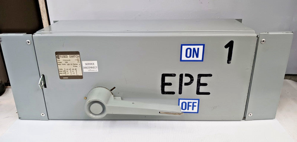 Challenger 200 amp Fusible Panelboard Switch 3 Pole 600 Vac 150 HP FCSS364R