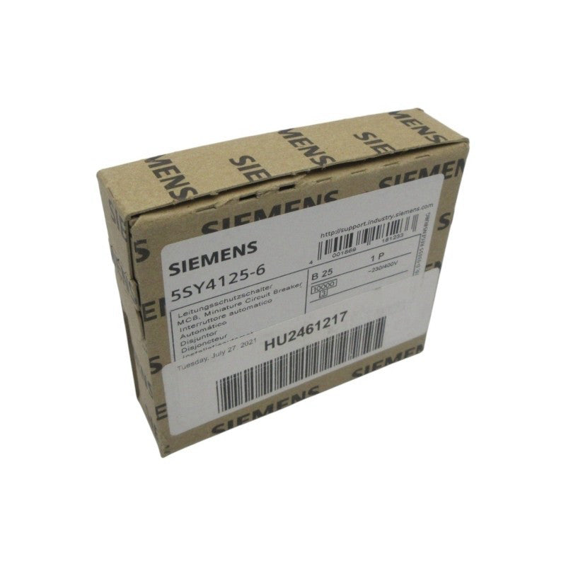 SIEMENS 5SY4125-6 230/400V 25A NSFS