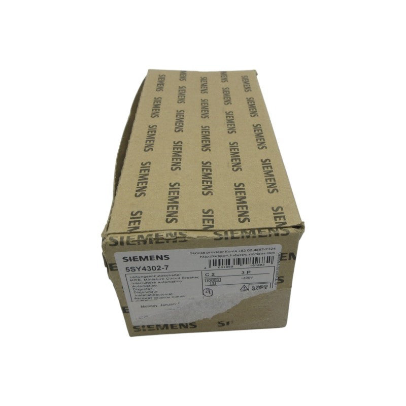 SIEMENS 5SY4302-7 400V 2A (PKG OF 4) NSMP