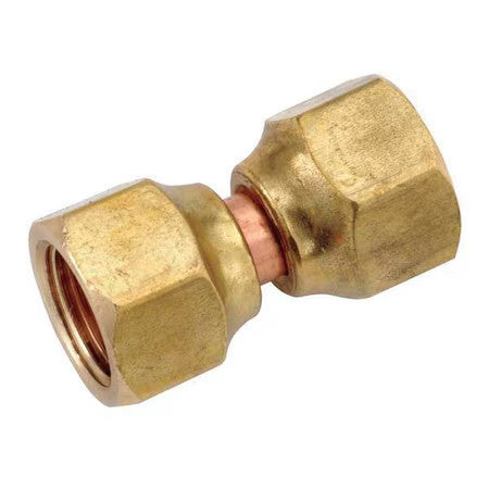 Zoro Select 704070-08 Swivel Connector,Low Lead Brass,750 Psi