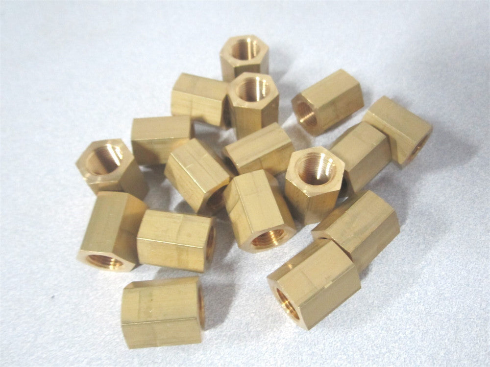 Legris (0155 10 10) 1/8" Female Thread FBSPP Industrial Pipe Coupling - Qty 17