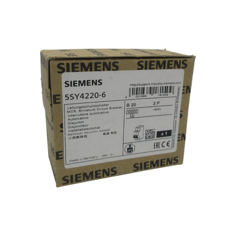 SIEMENS 5SY4220-6 400V 20A NSFS