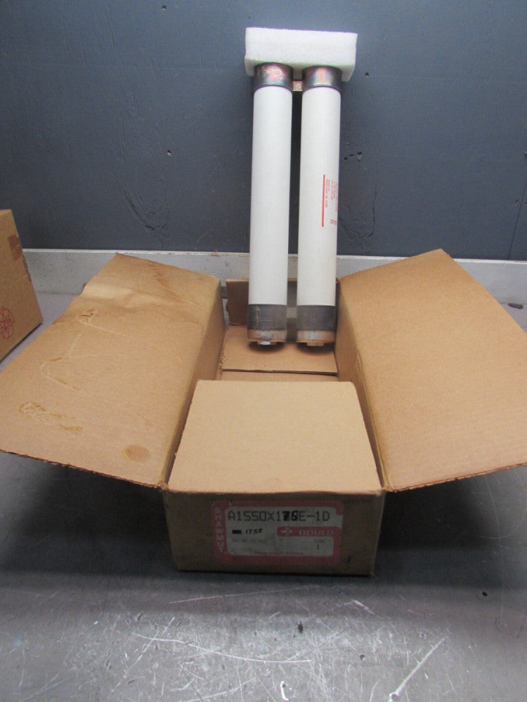 FERRAZ SHAWMUT A1550X175E-1D , FUSE,  175e Amp ,15.5kV, CS-3, NEW! MAKE OFFER!
