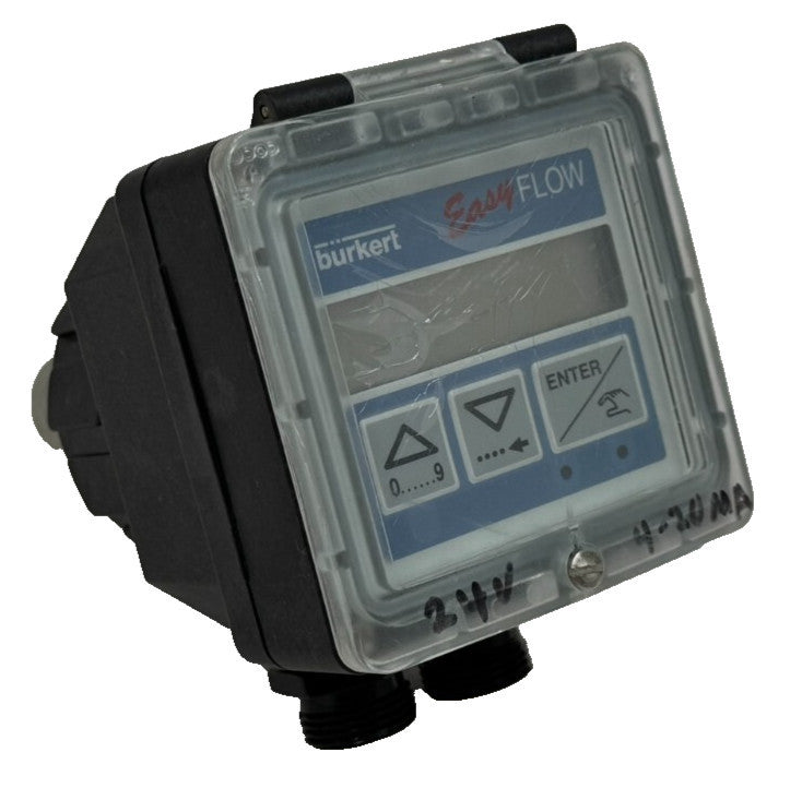 USED BURKERT 449670X EASY FLOW TRANSMITTER 8045-EPMD IND SHORT SST 18-36V
