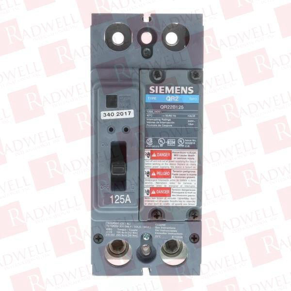 SIEMENS QR22B125 / QR22B125 (BRAND NEW)
