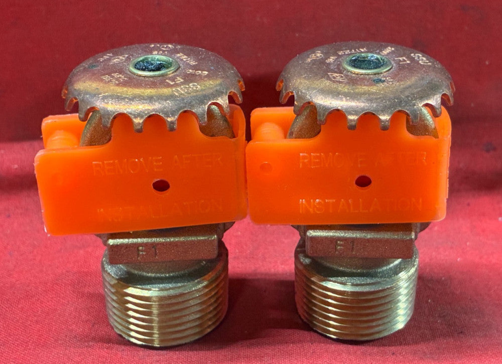 RASCO SSU F1 R1722 FIRE SPRINKLER HEAD CONNECTION: 3/4"MNPT (LOT OF 2)