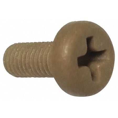 Zoro Select Pkm407-12Php-01 M4-0.70 X 12 Mm Phillips Pan Machine Screw, Plain