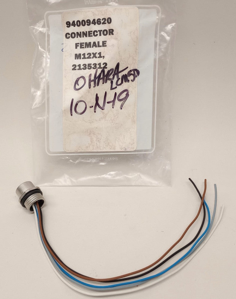 O'HARA 2135312 Wire Connector Female 5 Wire 940094620