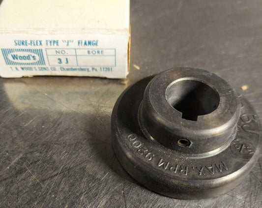 3J x 5/8 COUPLING HUB.  Type J Flange