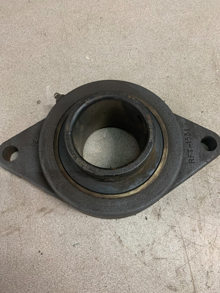 NEW NO BOX BROWNING 2-BOLT FLANGE BEARING 2-7/16" BORE VF2S-239