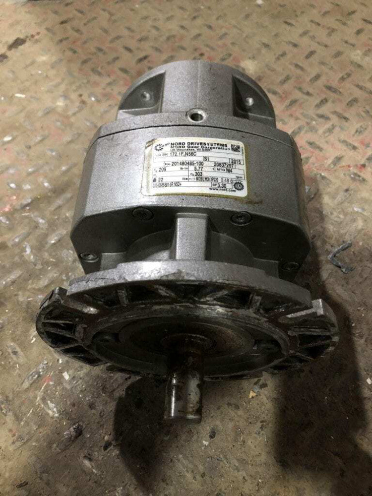 Nord SK 172.1F N56C Inline Speed Reducer 5.77:1 303RPM