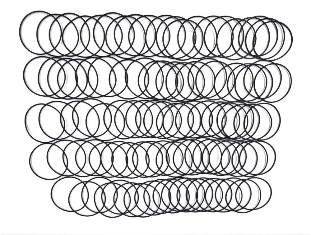 UNBRANDED O-RING 70 BUNA 2-1/4" ID SIZE 035 [LOT OF 99] NOS