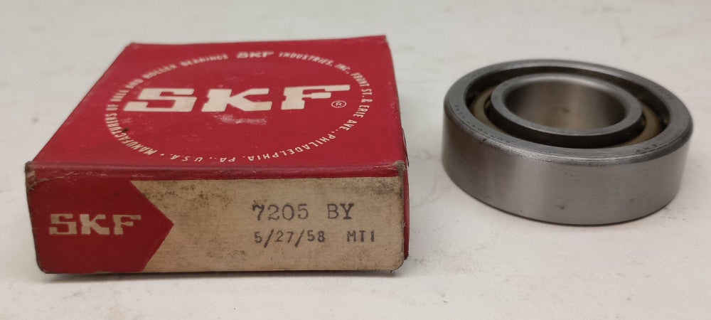 SKF 7205 BY Angular Contact Ball Bearing 25mm ID X 52mm OD X 15mm W 7205BY