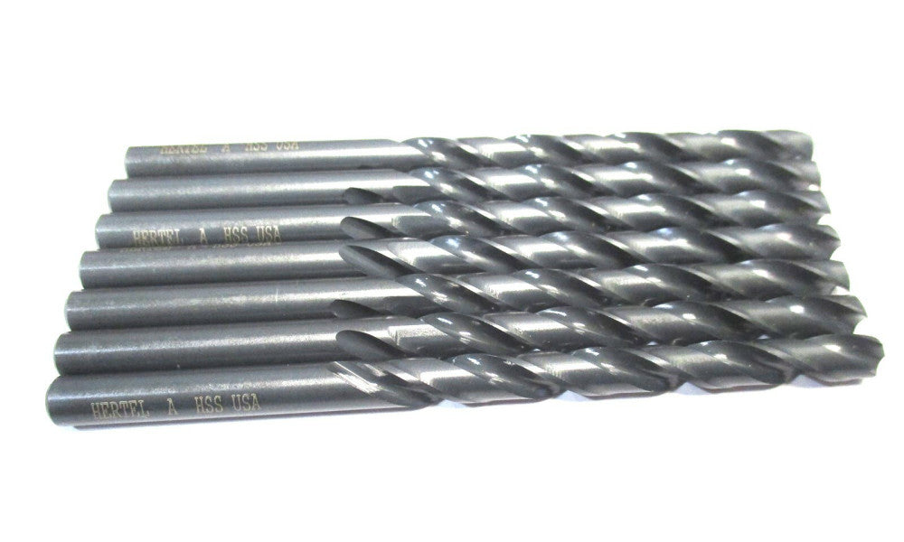 NEW (71205926) Ltr A x .234" x 2-5/8 x 3-7/8 118° RH HSS Jobber Drill - Lot of 7