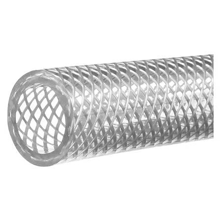Zoro Select Zusa-Ht-2134 Nsf Reinforced Clear Pvc Tubing-1,3A