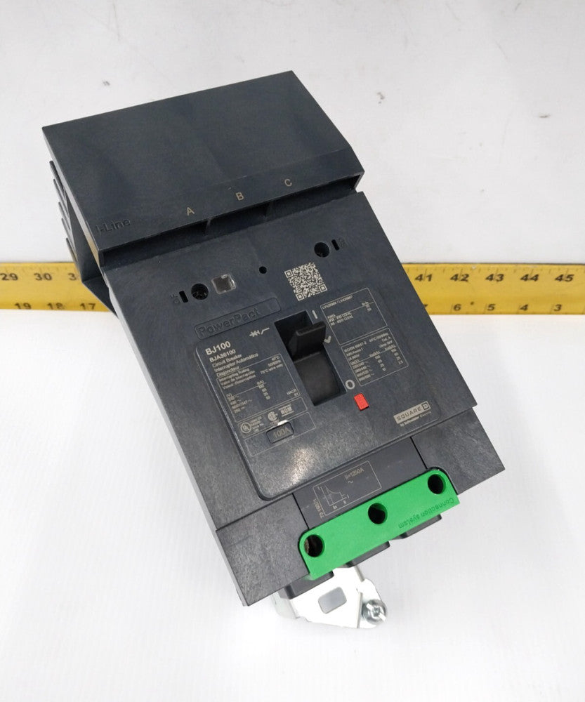 NEW SQUARE D 100 AMP I-LINE CIRCUIT BREAKER 480 VAC 3 POLE  BJA36100