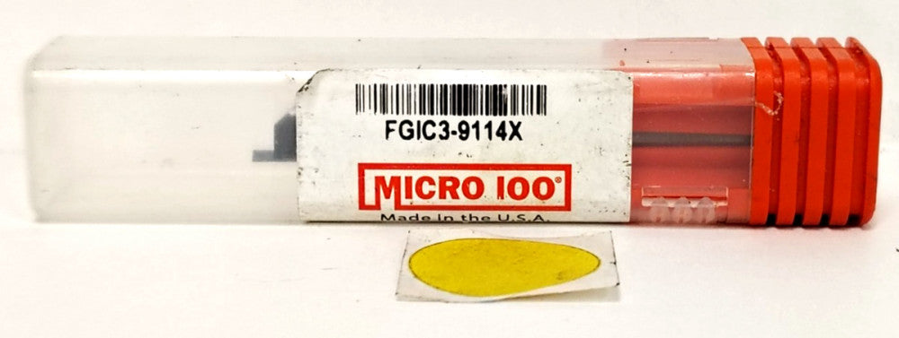 MICRO 100 FACE GROOVING INTERNAL TOOTH GROOVING TOOL FGIC3-9114X